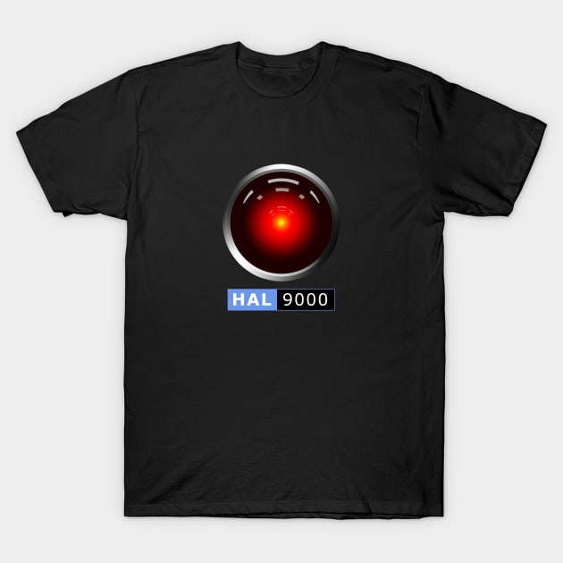 HAL 9000 T-Shirt by Gaspar Avila